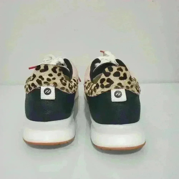 ROLLIE weekender leopard  sneaker with pastel pink. Size 41 (10-10.5 US) - Picture 5 of 11